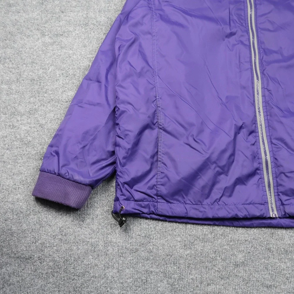 Kansas State Wildcats‎ Jacket Mens Large Hooded Full Zip Red Oak Sportswear
